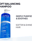 Uriage DS Hair Anti-Dandruff Shampoo 500ml - Gentle Daily Cleansing for All Hair Types