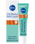 Nivea Derma Skin Clear Night Exfoliator - Acne Care | 40ml