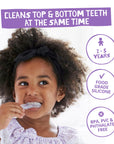 Jack and Jill Silicone Tooth and Gum Brush - Dual-Sided Brush for Infant Oral Care