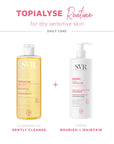 Svr Topialyse Lavender Oil Body Wash 400Ml - Gentle, Moisturizing Body Cleanser for Sensitive Skin