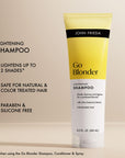 John Frieda Sheer Blonde Go Blonder Travel Shampoo 75ml - Hair Lightening