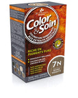 Color&Soin 7N Hazelnut Blond Hair Dye - Nourishing Blond Hair Color with Conditioner