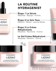 Lierac Hydragenist Moisturizing Cream-Gel for Mixed Skin - Natural, Hydrating, Sensitive Skin Friendly
