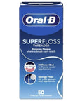 Oral-B Superfloss Dental Floss - Ideal for Braces & Implants