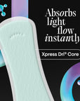 Kotex Regular Daily Pads - 56 Count | Soft and Breathable