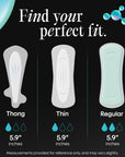 Kotex Regular Daily Pads - 56 Count | Soft and Breathable
