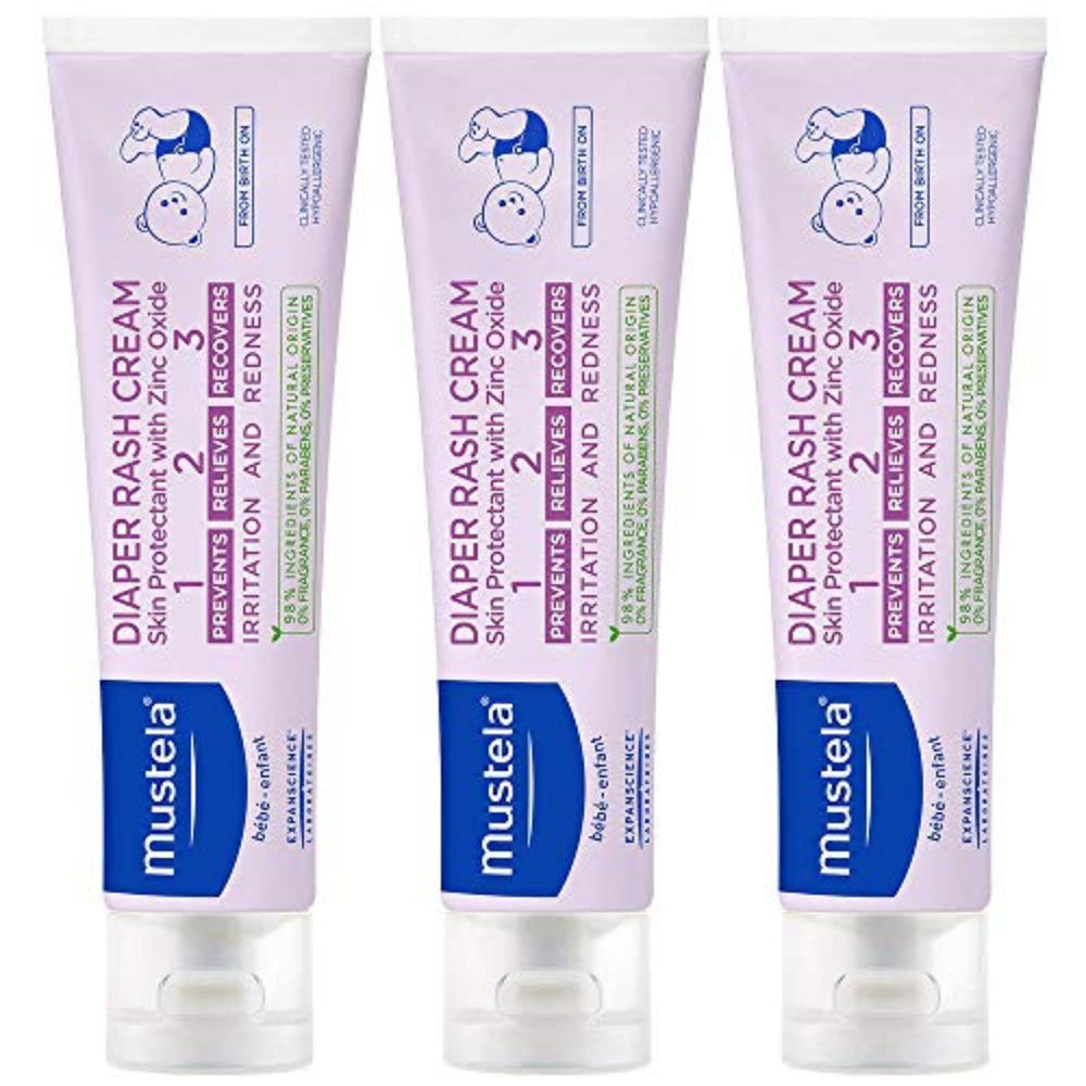 Mustela Baby Care Cream - Hypoallergenic Diaper Rash Relief & Natural Skin Protection for Sensitive Baby Skin - image 9