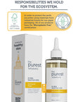 The Purest Solutions Skincare Set for Blackheads & Pore Tightening - AHA BHA Exfoliant & Niacinamide Serum