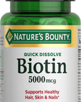 Nature's Bounty Biotin 2500 mcg 60 Tablet