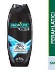 Palmolive Men Pure Arctic Body Wash 500ml - 4-in-1 Formula | Freshness