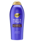 OGX Biotin & Collagen Shampoo - Thickening & Strengthening Hair Care for Thinning or Weak Hair, 13.01 fl oz