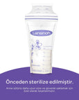 Lansinoh Breast Milk Storage Bags - BPA Free, Sterile & Leak-Proof (25 Count)