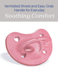 Chicco Physio Soft Silicone Baby Pacifier for 12 Months and Above - Comfortable and Safe Soothing Solution