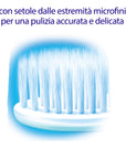 Meridol Soft Manual Toothbrush for Sensitive Teeth and Gums - Gentle Oral Care Toothbrush