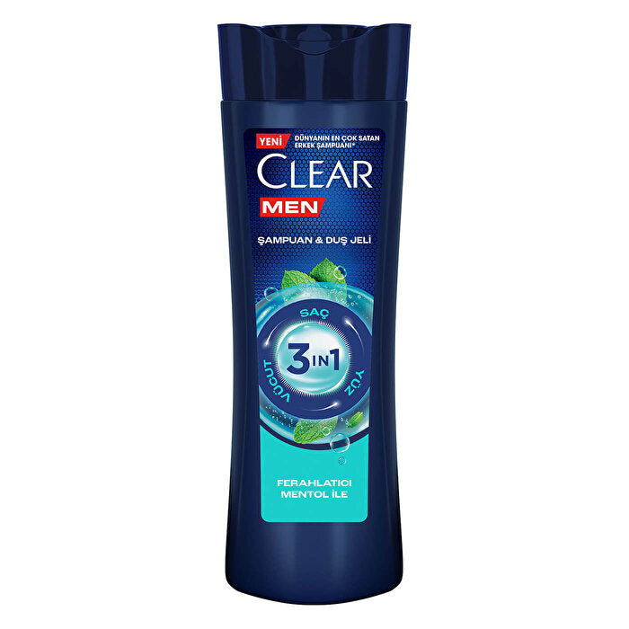 Clear Men Dandruff Care Shampoo - 13.5 Fl Oz | Deep Cleansing - Shampoo