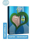 She Cool: Refreshing Women's Deodorant and Perfume Set - Long-Lasting, Alcohol & Paraben-Free Fragrance - Daily Freshness & Odor Protection She Cool Deodorant & Perfume Set - Long-Lasting Women's Fragrance deodorant and perfume set, women's fragrance set, long-lasting deodorant, alcohol-free perfume, paraben-free deodorant, daily fragrance set, refreshing deodorant spray, fragrance gift set, non-irritating deodorant, quick absorbing perfume, deodorant, perfume, women's fragrance, fragrance, body spray, gift