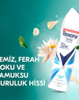 Rexona Cotton Dry Women Deodorant 150ml - 72 Hour Protection | Fresh
