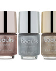 Beaulis 3-Piece Metallic Nail Polish Set - Long-Lasting, Easy to Apply Nail Color Variety for Fashionable - view 2