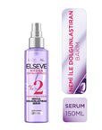 Loreal Paris Elseve: Hyaluronic Acid Hair Serum - Intense Hydration, Plumps Hair & Long-Lasting Fragrance Loreal Hyaluronic Hair Serum: Hydrate & Plump for Voluminous Hair Hyaluronic acid serum, Hair plumping serum, Hydrating hair serum, Loreal hair serum, Elseve hyaluronic, Hair thickening serum, Dry hair treatment, Long lasting fragrance hair serum, Volumizing hair serum, Hair hydration, Hair Serum, Dry hair, Dehydrated hair, Hair volume, Hair thickness, Fresh hair, Hair fragrance, Women's hair care, Hair