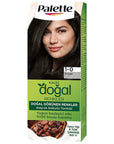 Palette Natural Colors Permanent Black Hair Dye 1-0 - Achieve Natural-Looking, Long-Lasting, Rich Black Hair Color with Natural Ingredients Palette Natural Black Hair Dye - Permanent, Natural Look! permanent black hair dye, natural black hair color, hair dye for natural look, hair color with natural ingredients, Palette hair dye, 1-0 black hair dye, permanent hair color, black hair dye, hair dye, hair color, permanent dye, natural ingredients, long-lasting color, gray coverage, natural black, home hair colo