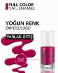 Flormar Full Color High Pigment & Glossy Nail Enamel