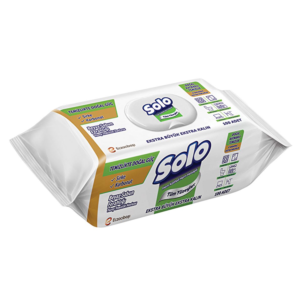 Solo Natural Power Surface Cleaning Wipes - 100 Count - Vinegar & Baking Soda - Streak-Free Cleaning for All Surfaces Solo Natural Surface Wipes - Streak-Free, All Surface Cleaning surface cleaning wipes, natural cleaning wipes, vinegar and baking soda wipes, streak-free cleaning wipes, all-purpose cleaning wipes, household cleaning wipes, natural surface cleaner, cleaning wipes for all surfaces, cleaning wipes, surface wipes, household cleaning, natural cleaner, vinegar wipes, baking soda wipes, all-purpos