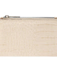 Eklips Cream Croco Wallet Stylish Daily Accessory