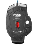 Everest SM-700 Wired Gaming Mouse - Customizable DPI, Optical Sensor, Black - view 7