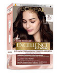 L'Oreal Paris Excellence Nude Dark Brown Hair Dye: Ammonia-Free Gray Coverage for All Skin Tones - Achieve Natural, Radiant Color at Home L'Oreal Nude Dark Brown Hair Dye: Ammonia Free, Gray Coverage hair dye, nude dark brown hair dye, ammonia-free hair dye, gray coverage hair dye, Loreal Excellence hair dye, at-home hair color, natural hair color, dark brown hair color, hair color for all skin tones, 3U nude dark brown, hair color, nude hair dye, dark brown hair, ammonia free, gray coverage, L'Oreal, Excel