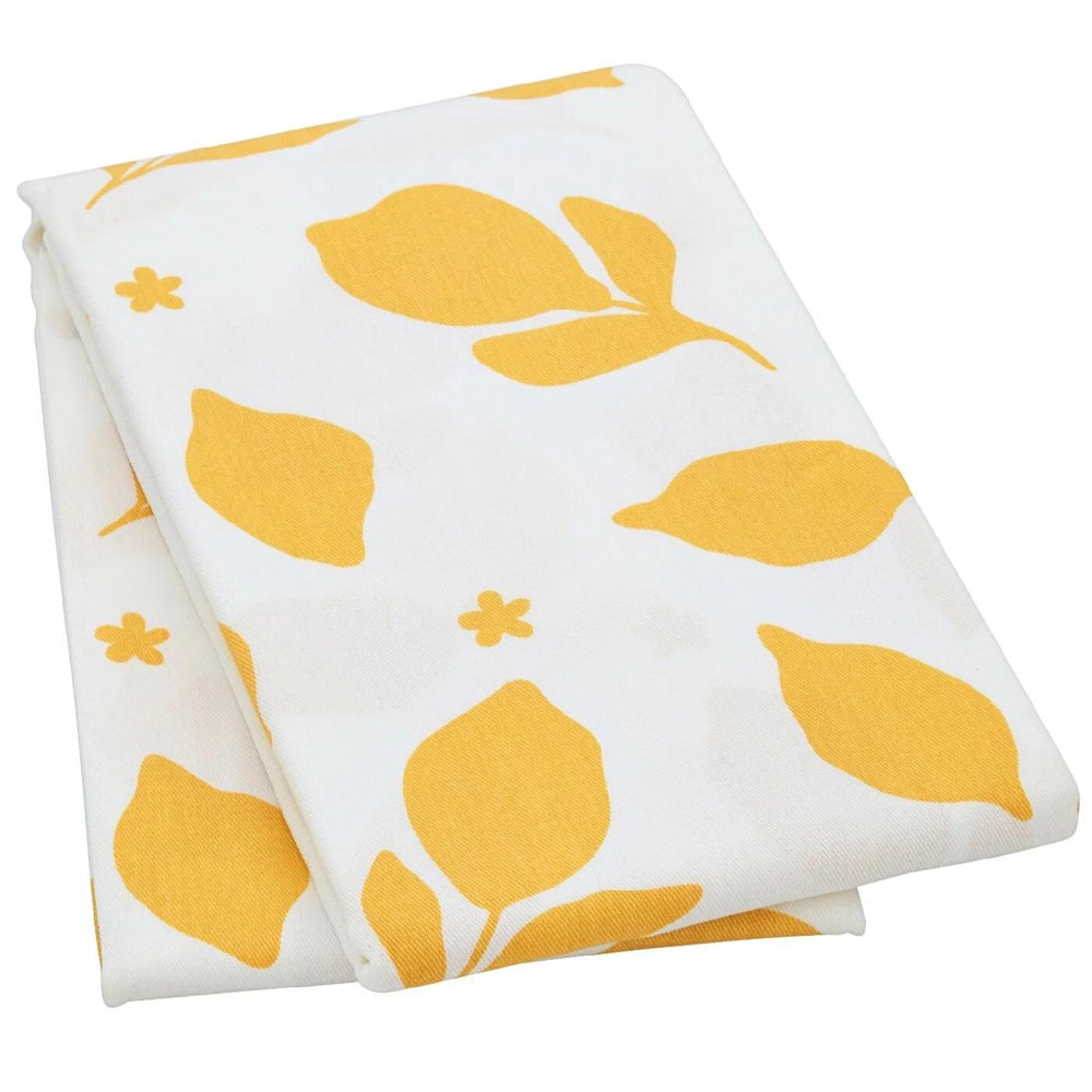 Ideenwelt Wipeable Lemon Pattern Tablecloth for Easy Cleaning 1 pc