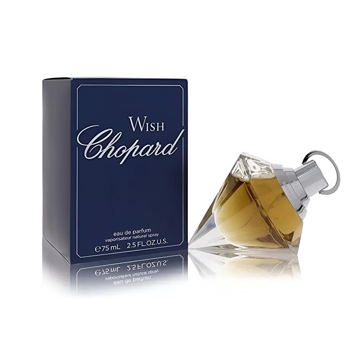 Chopard Wish Perfume for Women: 75 ml EDP - Long Lasting Fruity Floral Amber Fragrance Chopard Wish Perfume - Women's 75ml EDP | Fruity Floral Scent Chopard Wish perfume, women's perfume, fruity perfume, floral perfume, EDP perfume, 75 ml perfume, long lasting perfume, amber fragrance, rose perfume, mandarin perfume, perfume, fragrance, women's fragrance, eau de parfum, sweet fragrance, citrus fragrance, elegant perfume, sophisticated perfume, daytime perfume, evening perfume, romantic perfume, gift for her
