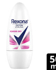 Rexona Women's Powder Dry Deodorant Roll-On - 72 Hour Protection, Long-Lasting Freshness - Deodorant