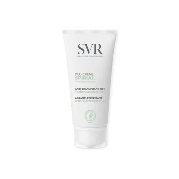 SVR Spirial Antiperspirant Cream: Long-Lasting Sweat & Odor Control for Hyperhidrosis & Sensitive Skin - 50ml SVR Spirial Cream: Sweat & Odor Control | Antiperspirant antiperspirant cream, excessive sweating treatment, hyperhidrosis cream, terleme önleyici krem, odor control cream, long lasting antiperspirant, SVR Spirial, antiperspirant for sensitive skin, sweat reduction cream, body odor cream, cream antiperspirant, sweat control, odor protection, sensitive skin, dermatological cream, body care, personal