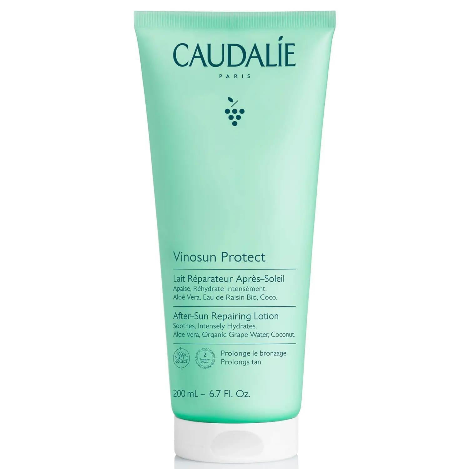 Caudalie Vinosun Tan Prolonging After Sun Lotion 200ml - Natural Moisturizer for Soothed Skin Caudalie Vinosun After Sun Lotion - Natural Skincare for After Sun Care After Sun Lotion, Natural Skincare, Organic Skincare, Caudalie Vinosun, Tan Prolonging After Sun, Skincare, Natural Moisturizer, Soothing Skincare, Aloe Vera, Coconut Oil, Organic Grape Juice, 98% Natural Ingredients, Skincare Routine, After Sun Care