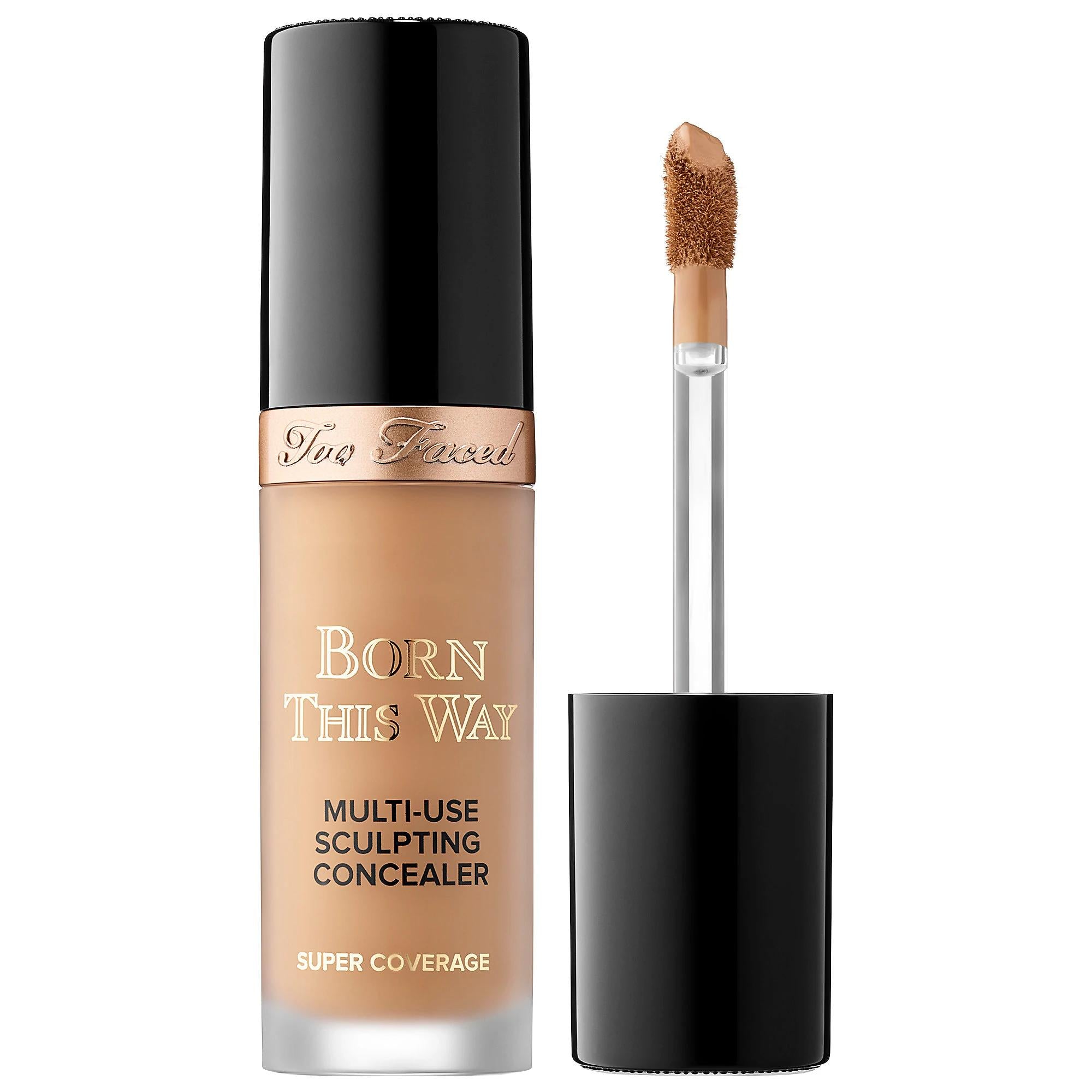 Too Faced Born This Way Super Coverage Multi-Use Concealer - Full Coverage, Hydrating, Vegan Makeup Too Faced Born This Way Concealer - Full Coverage, Hydrating Concealer, Full Coverage Concealer, Hydrating Concealer, Multi-Use Makeup, Vegan Makeup, Too Faced, Born This Way, Liquid Concealer, Natural Finish, Cruelty-Free, Paraben-Free, Non-Comedogenic, Makeup Essentials, Face Makeup, Beauty Products
