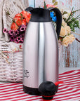 Cooker 2.5 Liter Stainless Steel Thermos: Keeps Drinks Hot or Cold for 24 Hours - Shatterproof, Large Capacity Insulated Beverage Container Cooker Stainless Steel Thermos - 24 Hour Hot & Cold! stainless steel thermos, insulated beverage container, 2.5 liter thermos, hot cold thermos, shatterproof thermos, large capacity thermos, thermos, stainless steel, insulated, beverage container, hot thermos, cold thermos, shatterproof, large capacity, outdoor enthusiasts, durable thermos, long-lasting thermos, ergonom