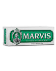 Marvis Klasik Ekstra Nane Toothpaste - 85ml - Adult Oral Care with Sodium Fluoride & Whitening Benefits Marvis Klasik Ekstra Nane Toothpaste - Refreshing Mint Flavor Marvis toothpaste, mint flavor toothpaste, adult toothpaste, sodium fluoride toothpaste, whitening toothpaste, oral care, oral hygiene, toothpaste with piperita mint, long-lasting freshness, cavity protection, teeth whitening, tartar control, plaque removal, healthy gums, daily oral care, adult oral care products