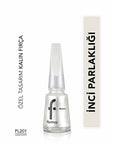 Flormar Pearly Luxury White Nail Polish: Intense Pigment, Shimmer Finish, Long Lasting - Dazzling White Nail Color Flormar Pearly White Nail Polish: Long-Lasting, Shimmer Finish Nail Polish, Pearly Nail Polish, Shimmer Nail Polish, Long Lasting Nail Polish, Flormar Nail Polish, Luxury White Nail Polish, Pigmented Nail Polish, Sedefli Oje, Bright Nail Polish, nail color, manicure, pearl effect, white nail polish, shimmering nails, elegant nails, long-wear polish, chip resistant, crack resistant, peel resista