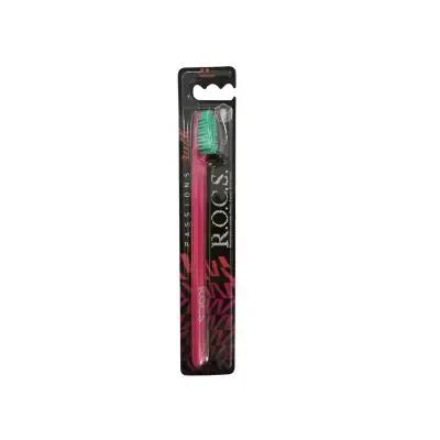 Rocs Passions Manual Toothbrush - Medium Hardness Bristles, Ergonomic Design for Effective Oral Hygiene Rocs Passions Manual Toothbrush - Effective Oral Hygiene Manual Toothbrush, Medium Hardness Bristles, Ergonomic Toothbrush, Oral Hygiene, Rocs Passions Toothbrush, Toothbrush, Oral Care, Dental Hygiene, Gentle on Gums, Effective Plaque Removal, High-Quality Materials