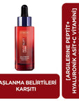 L'Oreal Paris Revitalift Triple Power Anti-Aging Serum: Peptide Complex, Hyaluronic Acid & Vitamin C for Wrinkle Reduction, Skin Firming & Radiant Tone L'Oreal Revitalift: Anti-Aging Serum - Wrinkle, Firm, Radiance anti-aging serum, wrinkle reduction, skin firming serum, hyaluronic acid serum, vitamin C serum, peptide serum, Loreal Revitalift, anti-aging skin care, uneven skin tone treatment, skin elasticity, facial serum, anti-wrinkle, skin rejuvenation, youthful skin, radiant skin, moisturizing serum, ski