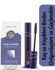 Ashley Joy Eyelash & Eyebrow Growth Serum: Strengthen, Volumize, Paraben-Free for Thicker, Longer Lashes & Brows Ashley Joy Eyelash & Brow Serum: Grow Thicker, Longer Lashes eyelash serum, eyebrow serum, eyelash growth serum, eyebrow growth serum, eyelash and eyebrow serum, paraben free eyelash serum, eyelash strengthening serum, eyebrow thickening serum, eyelash growth, eyebrow growth, lash serum, brow serum, lash growth, brow growth, paraben-free, vitamin E, niacinamide, arginine, biotin, keratin, vitamin