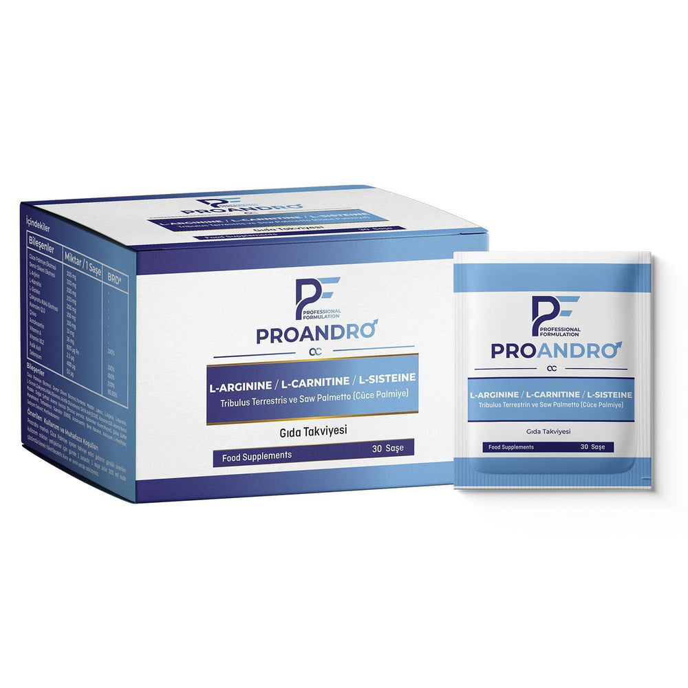 PF ProAndro 30 Vegan Dietary Supplement for Men's Health Support - Vitamin & Supplement