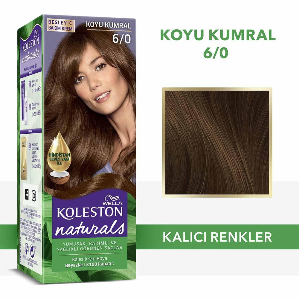 Wella Koleston Naturals Hair Dye - Nourishing, Long-Lasting Color for All Hair Types - view 3