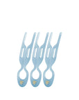 Fiona Franchimon No 1 Hairpin Sky Blue 3-Pack