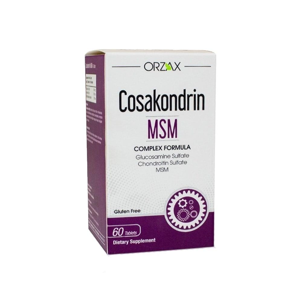 Cosakondrin MSM 60 Tablet - Joint Health Support Supplement with Glucosamine, Chondroitin, and MSM Cosakondrin MSM 60 Tablet - Joint Health Support Supplement Glucosamine supplement, Chondroitin MSM, Joint health support, Arthritis relief, Dietary supplement for joints, Joint pain relief, Cartilage health, Anti-inflammatory supplement, Fitness supplement, Health supplement