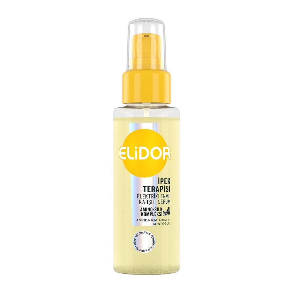 Elidor Silk Therapy Anti-Frizz Hair Serum 80 ml