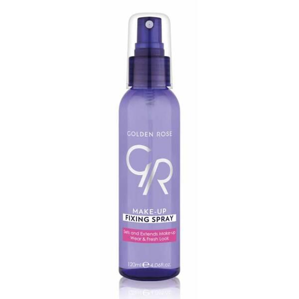Golden Rose Makeup Fixing Spray 120ml: Long Lasting Makeup Sealer, Face Mist & Oil Control - Refresh & Set Your Look! Golden Rose Makeup Fixing Spray: Long Lasting & Oil Control makeup fixing spray, makeup setting spray, long lasting makeup, makeup sealer, golden rose makeup, face mist, makeup refresher, oil control spray, makeup, fixing spray, setting spray, long lasting, sealer, golden rose, face, mist, refresher, oil control, beauty, cosmetics, makeup enthusiasts, oily skin, 120ml, makeup fixative, Turki