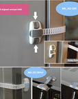 Miny Baby Safety Lock - Childproof Cabinet & Drawer Lock with Adjustable Strap, Easy Installation - Baby Safety Lock Miny Baby Safety Lock - Adjustable Childproof Cabinet Lock baby safety lock, childproofing solution, cabinet lock, drawer safety device, child safety product, baby proofing, toddler safety, nursery safety, home safety, childproof cabinet, drawer lock, safety lock for kids, baby safety products, child safety locks, cabinet safety lock