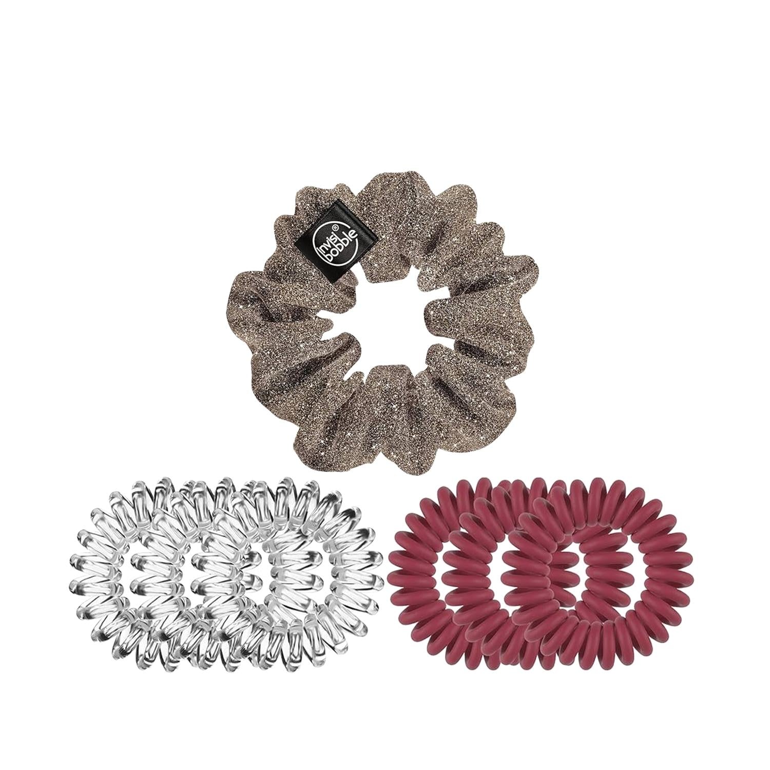 Invisibobble British Royal Duo Queen For a Day Hair Tie - Royal Touch, Durable & Stylish Hair Accessory Invisibobble Royal Hair Tie - Elegant & Durable Invisibobble, British Royal Duo, Queen For a Day, Hair Tie, Royal Hair Accessories, Limited Edition Hair Ties, Stylish Hair Accessories, Durable Hair Ties, Fashionable Hair Accessories, British Royal Design