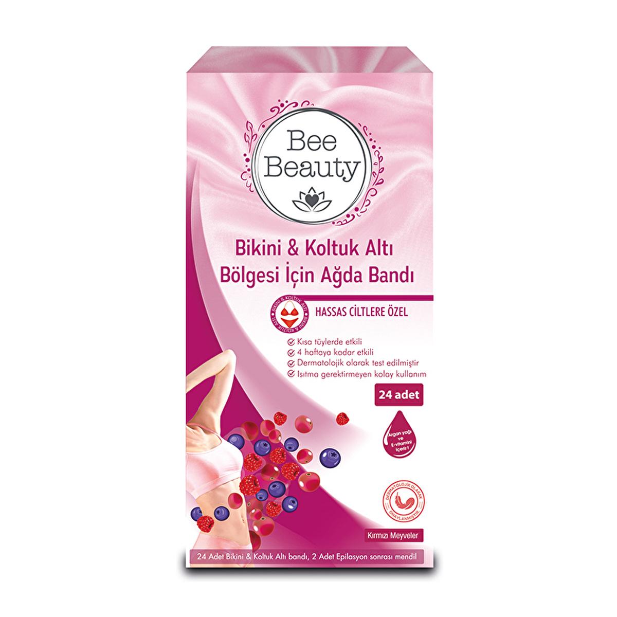 Bee Beauty Bikini and Underarm Wax Strips for Sensitive Skin - Easy Hair Removal at Home, 24 Count Bikini & Underarm Wax Strips for Sensitive Skin Hair removal wax strips, Bikini wax strips, Underarm wax strips, Sensitive skin hair removal, Easy hair removal at home, Wax strips for sensitive areas, At-home waxing, Gentle hair removal, Bikini care, Underarm care, Smooth skin, Hair removal for sensitive skin, Waxing for women, Personal care, Beauty products